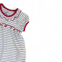 Adorable Striped Octopus Baby Dress