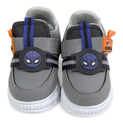 Grey & Blue Spider-Man Toddler Sneakers