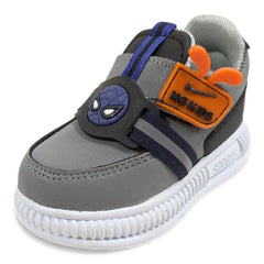 Grey & Blue Spider-Man Toddler Sneakers