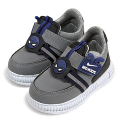 Grey & Blue Spider-Man Toddler Sneakers