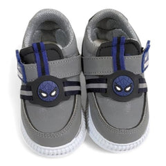 Grey & Blue Spider-Man Toddler Sneakers