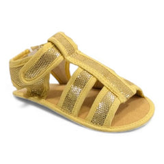 Sparkling Gold Gladiator Baby Sandals