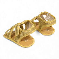 Sparkling Gold Gladiator Baby Sandals
