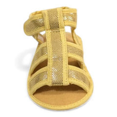Sparkling Gold Gladiator Baby Sandals