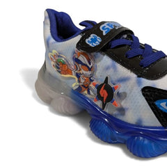 Prince Character Kids Sneakers – Blue & White