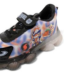 Prince Character Kids Sneakers – Black & Multicolor