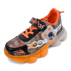 "UFO Chaser" Kids Sneakers – Orange