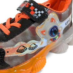 "UFO Chaser" Kids Sneakers – Orange