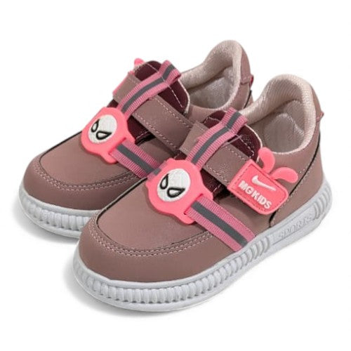 Pink & Maroon Toddler Sneakers