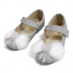 Elegant Silver Party Shoes