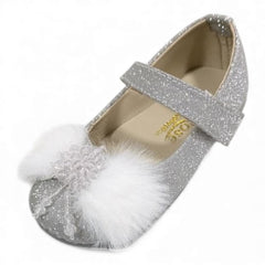 Elegant Silver Party Shoes