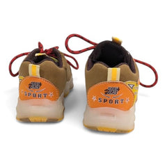 "Champion" Beige Hiking Style Sneakers