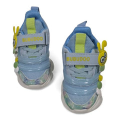 Adorable Light Blue Caterpillar Toddler Sneakers