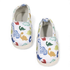 Adorable Dinosaur Print Baby Shoes