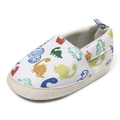 Adorable Dinosaur Print Baby Shoes