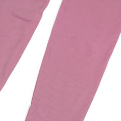 Kids' Lightweight Pink Jersey Leggings