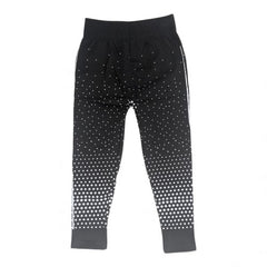 Black & White Gradient Pattern Leggings