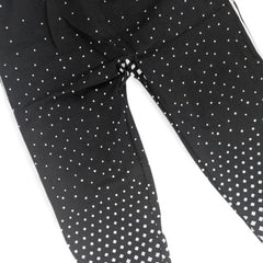 Black & White Gradient Pattern Leggings