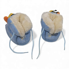 Adorable Bumblebee Baby & Toddler Booties-Blue