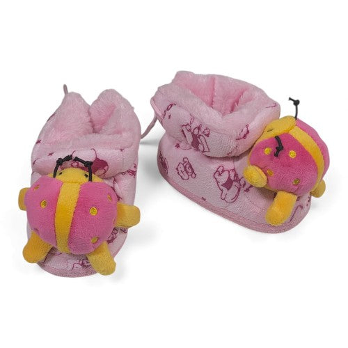 Adorable Ladybug Baby & Toddler Booties