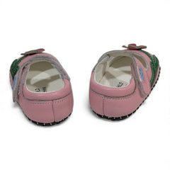 Wild Flower Soft Sole Baby Pre-Walkers -Pink