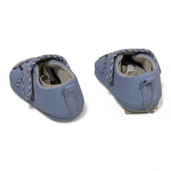 Soft Sole Blue Bunny Baby Booties