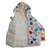 Girls Multi Printing Winter Jacket