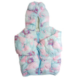 Baby Girl Hi Cute Printed Winter Jacket