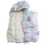 Baby Girl Hi Cute Printed Winter Jacket