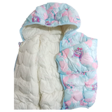 Baby Girl Hi Cute Printed Winter Jacket