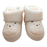 White Bear Baby Fleece Warm Shoes