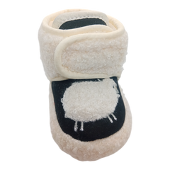 Off White Sheep Baby Fleece Warm Shoes