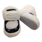 Off White Sheep Baby Fleece Warm Shoes