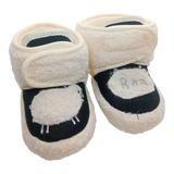 Off White Sheep Baby Fleece Warm Shoes