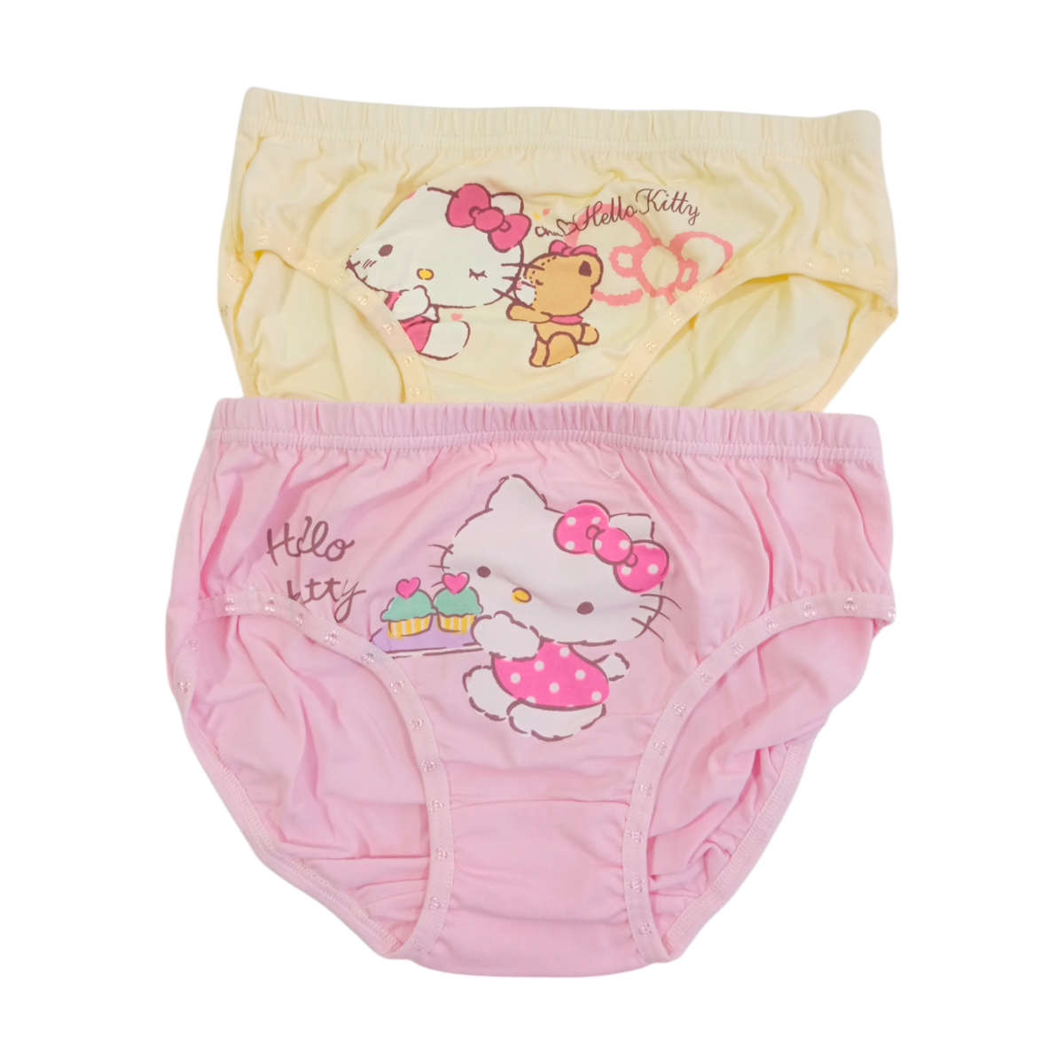 Panties Pink & Yellow Hello Kitty (Set of 2)