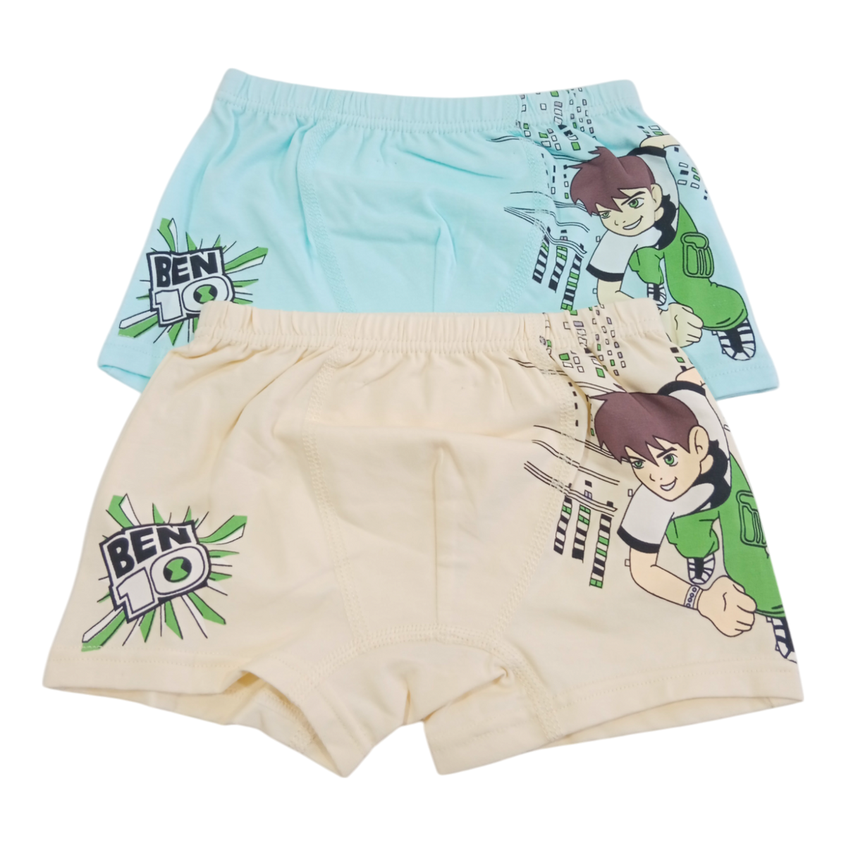 Ben10 Boys Trunk Solid Assorted (Pack of 2)