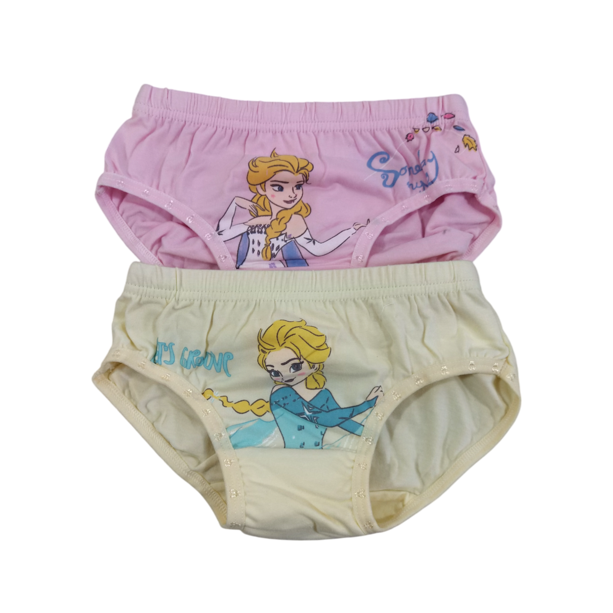 Panties Pink & Yellow Let's Grove Frozen (Set of 2)