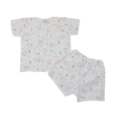 Cotton Muslin Jabla Top & Shorts