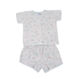 Cotton Muslin Jabla Top & Shorts