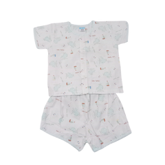 Cotton Muslin Jabla Top & Shorts