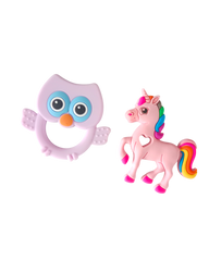 Silicone Baby Teethers (Pack of 2)