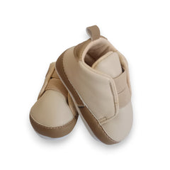 Premium Soft-Sole Toddler Sneakers - Beige & Brown Shoes