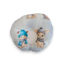 Winter Woodland Animal Pillow Set