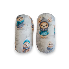 Winter Woodland Animal Pillow Set