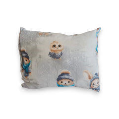 Winter Woodland Animal Pillow Set