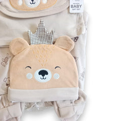 7Pc Baby Gift Set with Teddy Bear Design (NB)