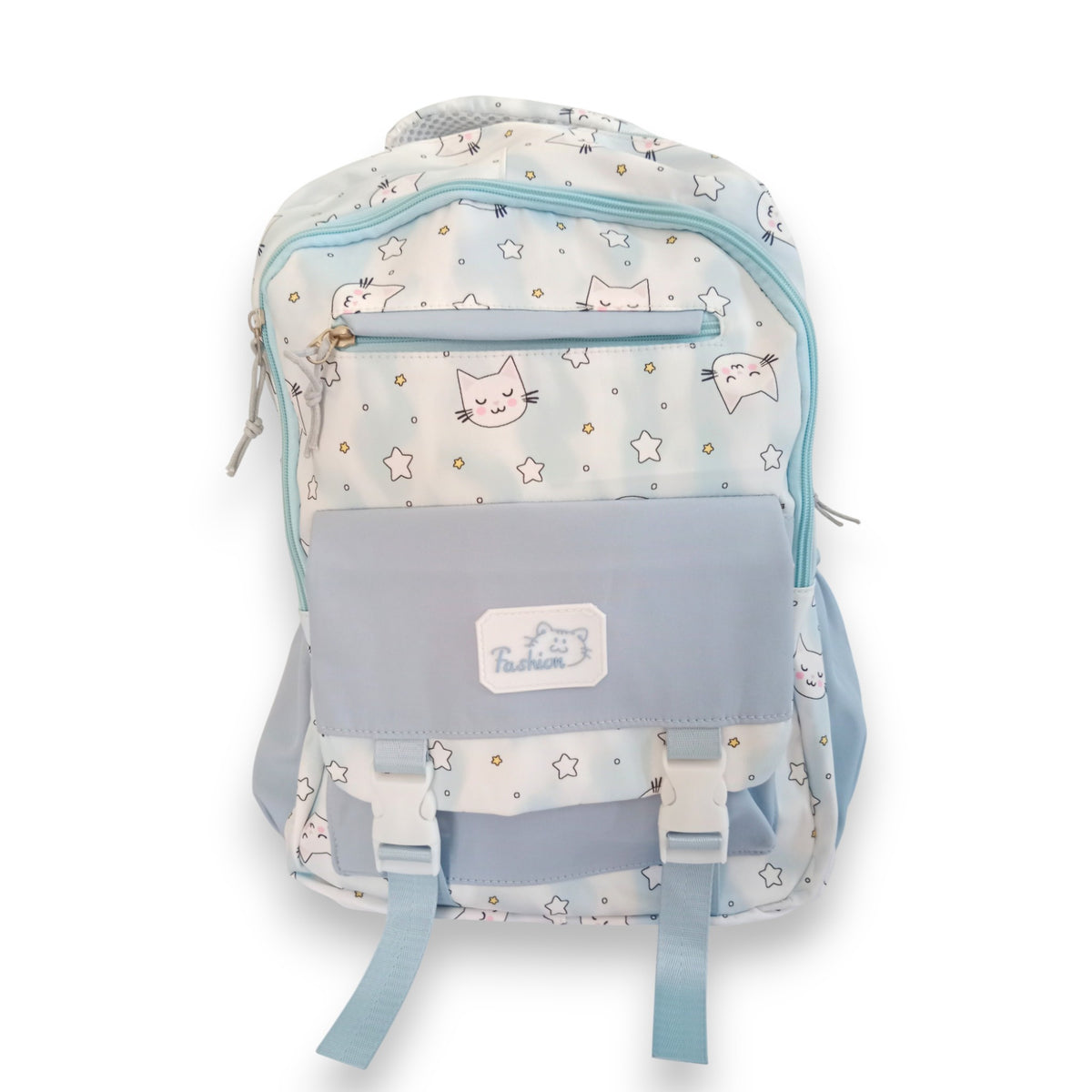 Cute Cat & Star Print Kids School / College Backpack / Bag