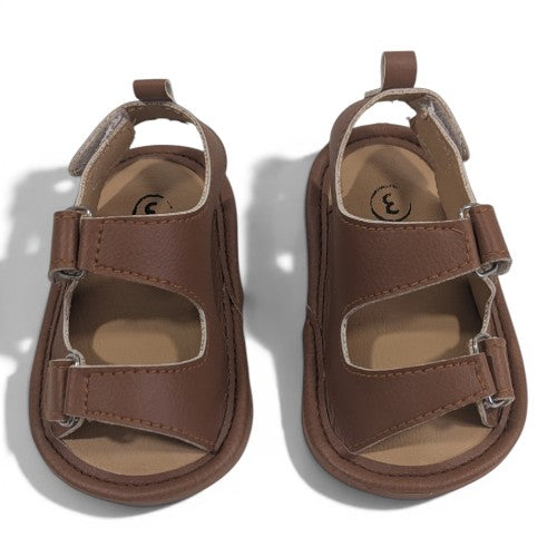 Little Explorer Leather Fisherman Sandals