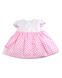 Polka Dot Girl Dress (Pink)