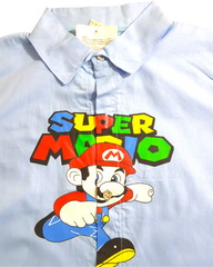 Boy Mario T-Shirt & Nicker (Blue)